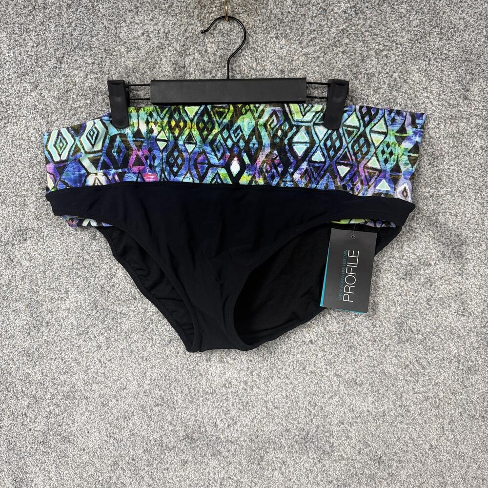 Profile By Gottex Bikini Bottom 16 Tropical Mediterranean Beach Festival Summer